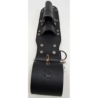 コヅチ work time 3連チェーン ツール2段差 床皮サック ブラック CH-02BK 1個（直送品）