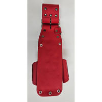 コヅチ work time 3連チェーン ツール7丁差 床皮サック レッド CH-04RD 1個（直送品）