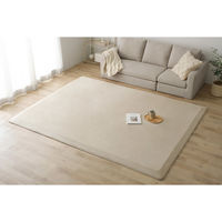 アイリスオーヤマ ラ・クッションラグ つまずきにくいラグ ベージュ ACRNS-1824 1枚（直送品）