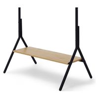 アイリスオーヤマ ハンガーラック ナチュラル/ブラック HPI-640 1台（直送品）