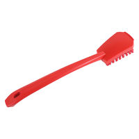 カンダ ロングハンドルブラシ レッド1074-RD 4943984500356 1個（直送品）