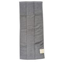 林 やわらかフェイスタオル テックカラー ダークグレー FO438049 1枚