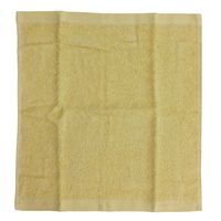林 ウォッシュタオル テラカラー イエロー 1セット（同色3枚） WN602403 1セット（同色3枚入）