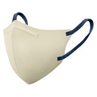 アイリスオーヤマ デイリーフィットマスク 立体型 ふつう ペールベージュ×ネイビー　不織布　バイカラー　RK-F5SUB 1パック(5枚入)