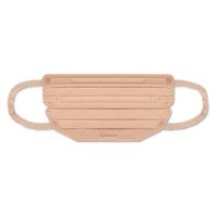 アイリスオーヤマ 美フィットマスク ふつう ピンクベージュ　PK-B7MPB　プリーツ 1パック(7枚入)