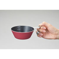カンダ 0003015「キャッチフィールド」クッキングシェラカップ・ボルドーレッド 4975192088807 1個（直送品）