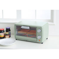 カンダ 0001191「コッチネ」オーブントースター9スモークグリーン 4975192091104 1個（直送品）