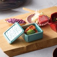 ヤマコー 陶器・花紋小箱 32549 1個（直送品）