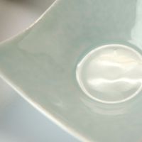 ヤマコー 石目調 角型小付 中 青白磁 27972 1個（直送品）