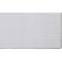 アイリスオーヤマ ラ・クッションラグ フレンチヘリンボーン 極厚 ライトグレー ACRFG-1824 1枚（直送品）