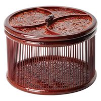 ヤマコー 塗り千筋料理篭 小 22730 1個（直送品）