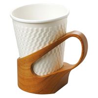 ヤマコー 木製・カップホルダー 12164 1個（直送品）