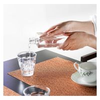 ヤマコー 硝子ボトル 角柱スリム 小 ボトル 28091 1本（直送品）