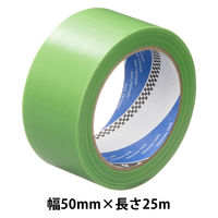 【アウトレット】【Goエシカル】訳あり 寺岡製作所 P-カットテープ No.4140 つなぎ目あり 若葉 幅50mm×長さ25m 1箱（30巻入） オリジナル