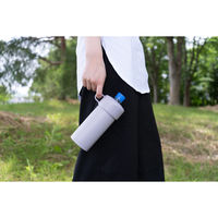 和平フレイズ フォルテック ペットボトルホルダーMサイズ(パープルグレー) RH-1729 1個（直送品）