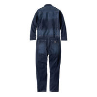 コーコス信岡 ストレッチシルキーデニムツナギ インディゴ XXL D-686 1着（直送品）