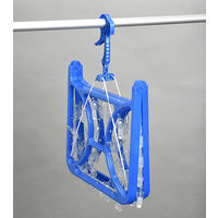 カワタキコーポレーション ピンチが丈夫でつまみやすい角ハンガー 42ピンチ 1個