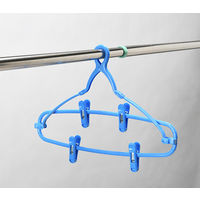 カワタキコーポレーション ズボンハンガー 2個組 ブルー 1個