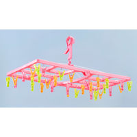 カワタキコーポレーション DIANAワイヤー角ハンガー 34ピンチ 1個