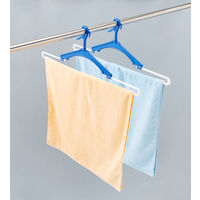 カワタキコーポレーション バスタオルハンガー 2本組 1個