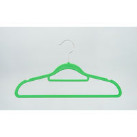 カワタキコーポレーション すべりにくいカラフルハンガー 5色組 1セット（3個）