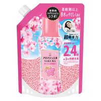 【数量限定】レノアハピネス アロマジュエルさくらフローラルの香り 詰め替え 特大990mL 1セット（7個）香り付け専用剤 P＆G