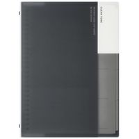 マルマン B5 バインダー クリーントーン スリム ブラック F019-05 1冊