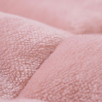 nishikawa　西川　バイカラー毛布　hauu　もちもちブランケット　2枚合わせ　わた入り　洗える　寝具　インテリア　NEWブランド　ピンク