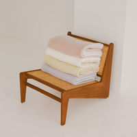 nishikawa　西川　バイカラー毛布　hauu　もちもちブランケット　ニューマイヤー　洗える　寝具　インテリア　NEWブランド　ベージュ