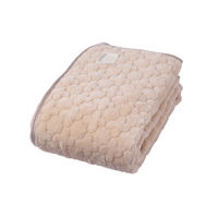 nishikawa　西川　敷きパッド　hauu　もちもち敷きパッド　あったか　中わた吸湿発熱　ふわふわ　洗える敷パッド　ダブル　ベージュ