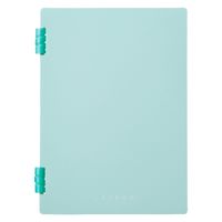 キングジム リングノート ラセーノ A5 ミントグリーン 9064-MG 1セット（1冊×3）