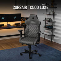 【軒先渡し】CORSAIR　ゲーミングチェア　ブラック　TC500 LUXE Shadow　CF-9010066-WW　1脚（直送品）