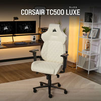 【軒先渡し】CORSAIR　ゲーミングチェア　オフホワイト　TC500 LUXE Frost　CF-9010067-WW　1脚（直送品）