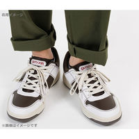 アサヒシューズ アウトドアプロダクツ M702 ホワイト/ブラウン KF74511-25 1足（直送品）