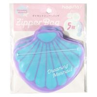 【アウトレット】【Goエシカル】訳あり マーメイド ダイカットジッパーバッグ SSP0701 1セット（1パック（5枚入）×12）ハピラ