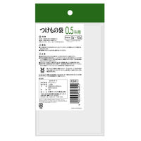 日本サニパック スマートキッチン つけもの袋 透明 0.5斗用 KS41 1袋(5枚入)
