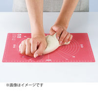 ワールド・クリエイト VIV シリコーンベーキングマットビビッドピンク 59844 1個