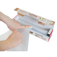 カッティング まな板シート 約24cm×3m スライドカッター付 半透明 1本 小久保工業所