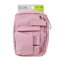 クツワ 文具エプロンバッグ マチ付(ピンク) BE020PK 1個