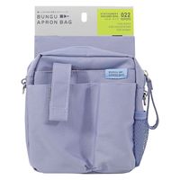 クツワ 文具エプロンバッグ ホルダー(ブルー)BE022BL BE022BL 1個（直送品）