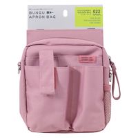 クツワ 文具エプロンバッグ ホルダー(ピンク)BE022PK BE022PK 1個（直送品）