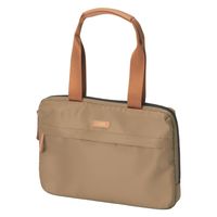 クツワ キャリングPCケース(カフェベージュ)LF001BE LF001BE 1個（直送品）