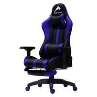 【軒先渡し】関家具  Contieaks(コンティークス） ルセル V3 オットマン付 チェア ブルー 426041 1脚（直送品）