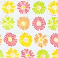 白雪ふきん 友禅はんかち ガーベラ 3146 1枚