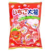 いちご大福 165g 1セット（1個×4） やおきん マシュマロ 個包装 食べきりサイズ お配り
