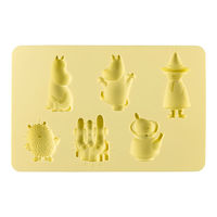 貝印 シリコーン チョコ型 ムーミン谷の仲間たち 000DN0603 1個