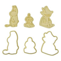 貝印 クッキー型 抜き型 3個セット ムーミン リトルミイ スナフキン 000DN0600 1個