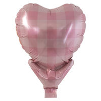 宝興産 アップライトハートバルーン 推しパステルピンク 0201810622 1セット(10枚入)（直送品）