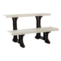 セーブ・インダストリー フラワースタンド2段550ツートン SV-3369 1個（直送品）