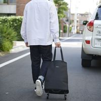 レップ ショッピングカート ハンディ折りたたみカート 保冷保温 30L ブラック 507834 1個